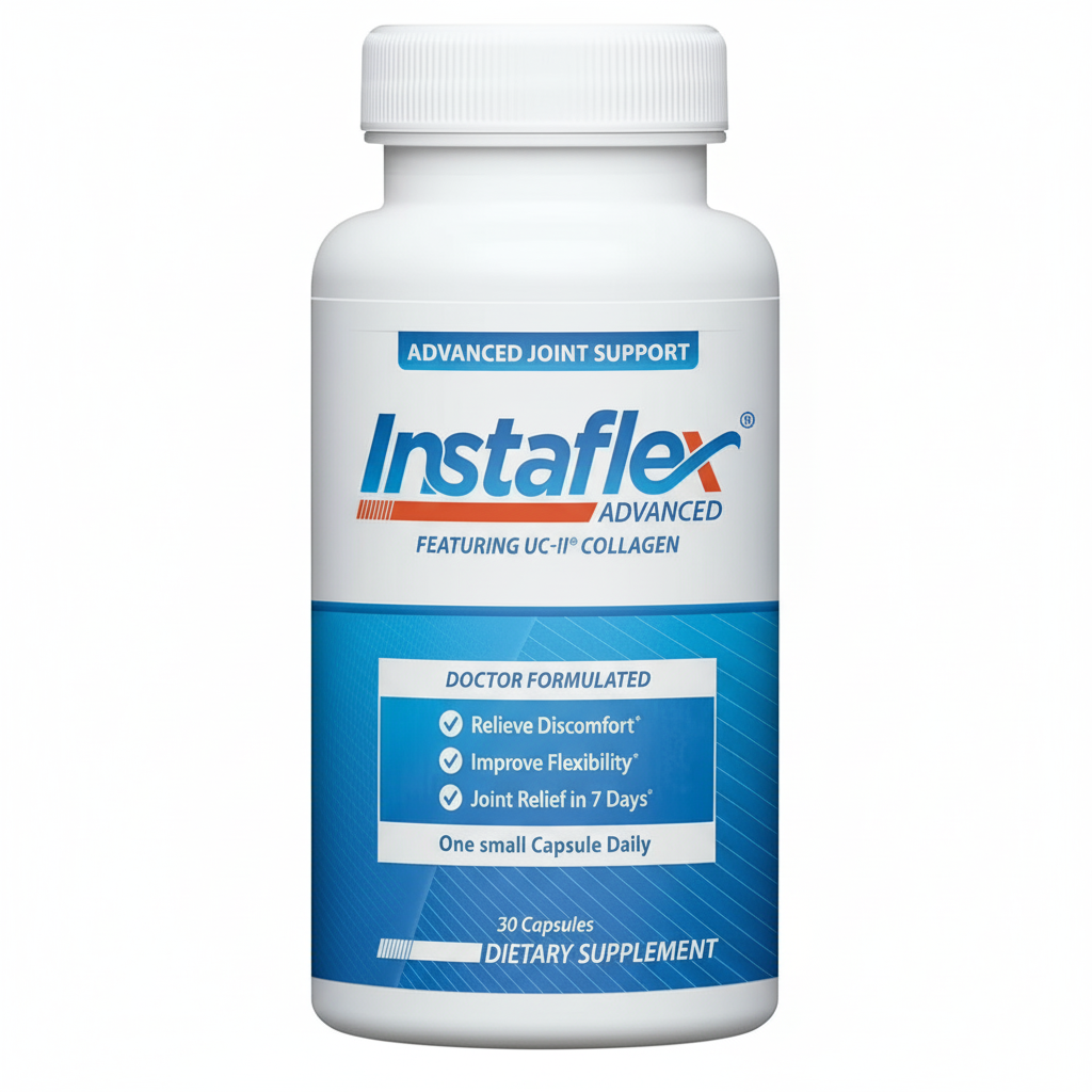 Instaflex Advanced Joint Support Supplement - Turmeric, Resveratrol, Boswellia Serrata Extract, BioPerine, UC-II Collagen- 30 Count