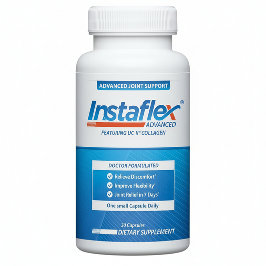 Instaflex Advanced Joint Support Supplement - Turmeric, Resveratrol, Boswellia Serrata Extract, BioPerine, UC-II Collagen- 30 Count