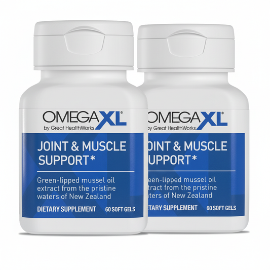 OmegaXL, Supplement Green-Lipped Mussel Oil - 60 Softgels (2 Pack)