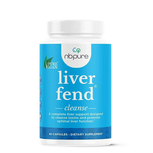nbpure Liver Fend, Natural Liver Detox and Cleanse with Milk Thistle, 90 Capsules